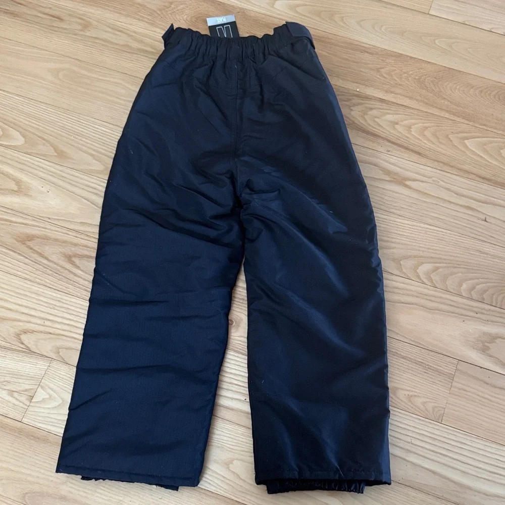 Children’s Place Black Snow Pants Boys Size 6 NWT Winter Ski